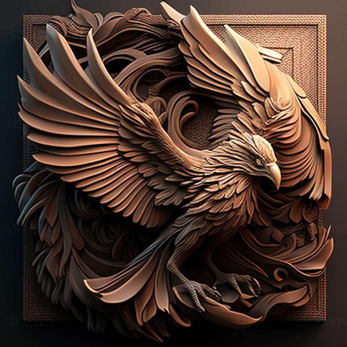 3D model phoenix 3d model (STL)